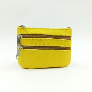 Monedero de Piel 3 Cremalleras Ref: 2641