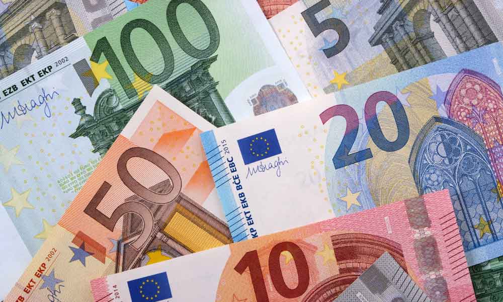 conjunto de billetes