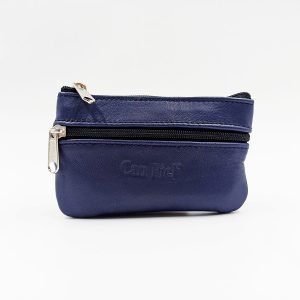 Monedero Cremalleras Pequeño Azul Marino Ref: 2642-03