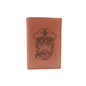 Cartera Piel de Vaquetilla Personalizada Ref: 1835