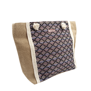 Bolsa Playa Frontal Dibujos Negro Ref: 3080-01