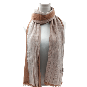 Foulard Unisex Rayitas Marrón Ref: 7288-02