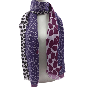 Foulard Estampado Print Morado Ref: 7291-33